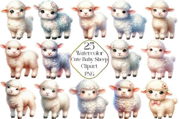 Watercolor Cute Baby Sheep Embroidery Review